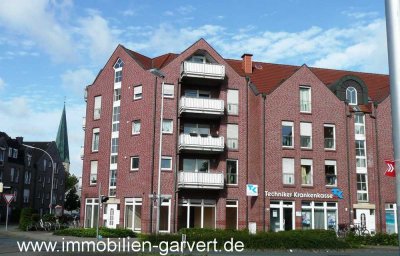 Vermietung einer hellen 2-Zimmer-Wohnung im 2. Obergeschoss in zentraler Lage von Borken