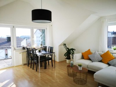 Helle 3-Zimmer Dachgeschosswohnung in Friedrichshafen Kluftern