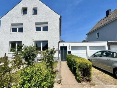 Möbliertes saniertes 1-Zimmer-Apartment mit Garten in direkter Lage zum Flughafen