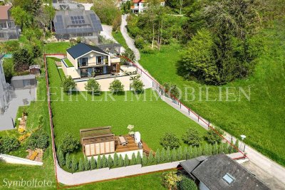 * EXKLUSIVE NEUBAUVILLA IN ERHÖHTER LAGE VON GEDERSBERG - WOHNEN MIT STIL UND AUSSICHT *