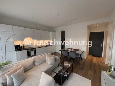 Tauschwohnung: 2-Zimmer Neubauwohnung direkt am Stadtpark