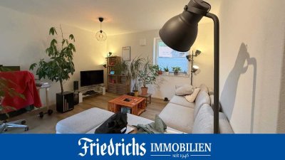 Attraktive 2-Zimmer-Wohnung im Erdgeschoss mit Terrasse, Garten, Tiefgaragenstellplatz und Keller
