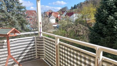 Sonnige und ruhig gelegene 3-Zimmerwohnung mit Südbalkon im Zentrum von Schmalkalden