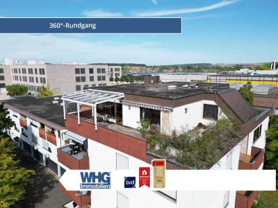 Sofort beziehbar: 4,5 Zimmer-Penthousewohnung mit großer Dachterrasse und Garage