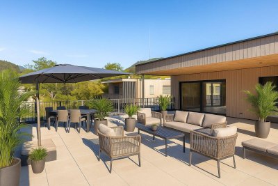 Exklusive Dachgeschosswohnung in Schladming | Holzbauweise | 4 Zimmer | 2 Bäder | XXL Terrasse
