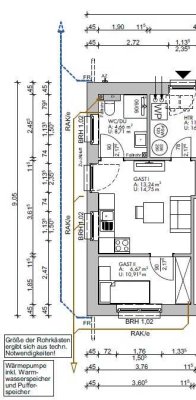 Stilvolle, neuwertige 1-Zimmer-Erdgeschosswohnung mit geh. Innenausstattung