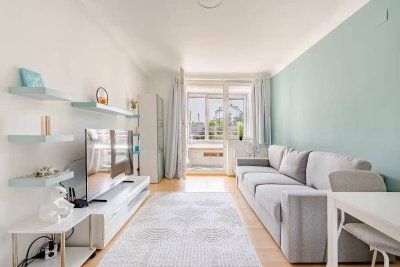 Modern möblierte 2-Zimmer-Wohnung mit Loggia im 2. Bezirk - All Inclusive