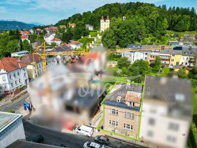 *KREUZBERGL* Altstadthaus mit Blick auf das Kreuzbergl – Rarität in Bestlage von Klagenfurt