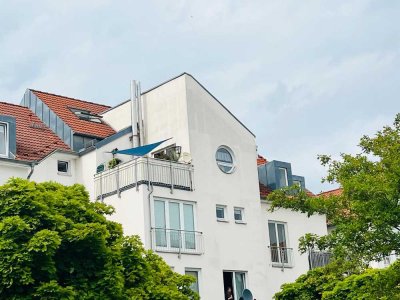 2-Zi-DG Wohnung mit sonnigem Balkon in Eisenach Stadtmitte - Nähe Theater