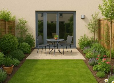 Mit Terrasse und Garten! Neubau 1-Zimmer-Apartment