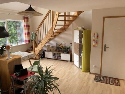 Sonnige Maisonettewohnung in Elbnähe