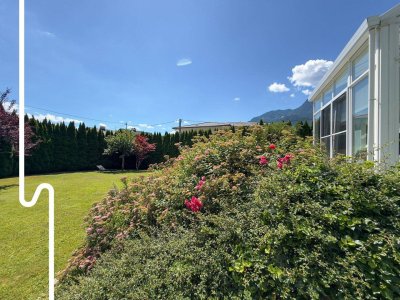 GARTEN.VILLA - Einfamilienhaus auf großem Grundstück | Modernes Wohnen mit Garage - Carport - Keller