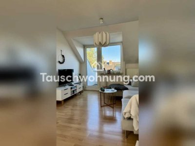 Tauschwohnung: 2-Zimmer Dachgeschosswohnung mit Balkon