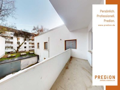 Nähe HSD: Ansprechende Wohnung mit Wohnküche und Balkon!