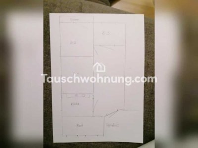 Tauschwohnung: Tauschen 3 Raum gegen 5 Raum Wohnung