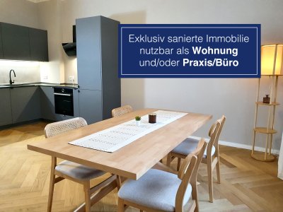 Exklusiv sanierte 4-Zimmer-Wohnung mit Praxis/Büro-Option in Bestlage nahe Savignyplatz & Ku’Damm