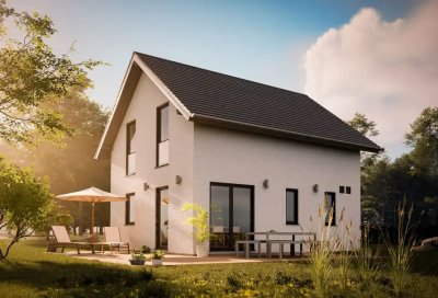 NEUBAU: kompaktes Einfamilienhaus aus Holz im schönen Süden von Landsberg am Lech
