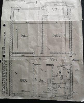 Ruhige 3 Zimmerwohnung