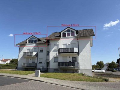 Zwei Dachgeschosswohnungen mit Panoramablick - einzeln oder im Paket