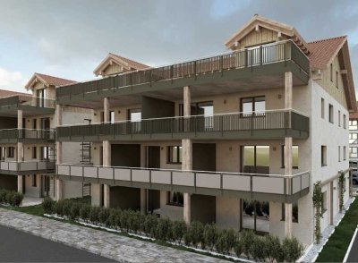 ***NEUBAU***Attraktive Zwei-Zimmer-Wohnung mit Panoramablick in Mühldorf a. Inn