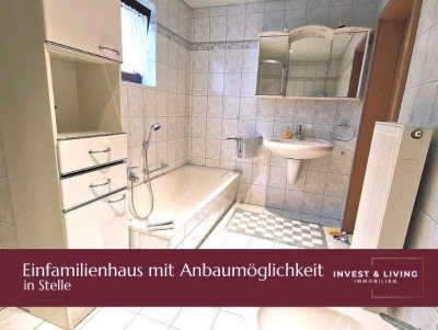 Einfamilienhaus mit Anbaumöglichkeit eines weiteren Einfamilienhauses