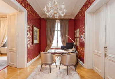 Möblierte Altbauwohnung direkt am Johannapark