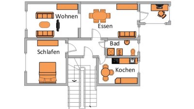 3,5-Zimmer Wohnung im 1. OG, in Schwerin Weststadt