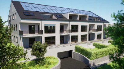 Projektierter Neubau 4 Zi Wo im 1.DG mit Balkon