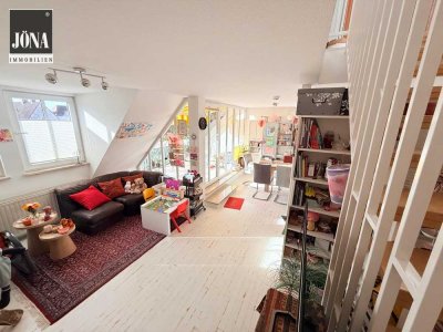 Wohnen mit Wohlfühlfaktor – moderne 3,5-Zimmer-Maisonettewohnung in ruhiger Stadtlage