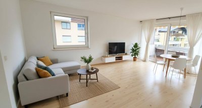 Provisionsfrei: Sonnige 4-Zimmer-Wohnung (93 m²) mit Loggia und Traumblick ins Grüne in St. Johann