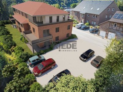 LETZTE 3-Zimmer-WOHNUNG! Erdgeschosswohnung mit Terrasse und Blick ins Grüne!