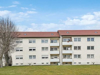 Renovierungsbedürftige 3-Zimmer-Erdgeschoss-Wohnung in ruhiger Lage in Dillingen