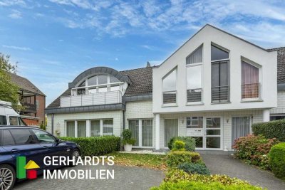 Wohnen auf einer Ebene – helle Erdgeschosswohnung mit Terrasse in TOP Lage von Brüggen. Ansehen!