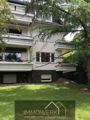 Langjährig vermietete 2-Zimmer Eigentumswohnung im 1. OG mit Südbalkon in Bad Eilsen