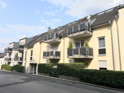 Moderne 2-Zimmer-Wohnung mit großem Balkon und Blick ins Grüne in Bonn-Ippendorf mit TG