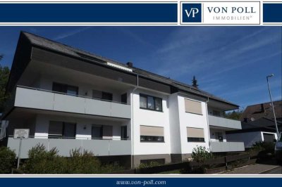 Sehr gepflegte 3-ZKB-Wohnung mit moderner Einbauküche, 2 Loggien und Garage in Göttschied!!!