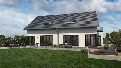 Haus mit 2 Haushälften ! Je Familie nur anteilig 495.000,-EUR für Haushälfte mit anteiligen Grundstü