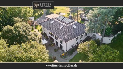 Exklusive Villa Nähe Wiesbaden – Wohnen auf höchstem Niveau mit Stallung & parkähnlichem Grundstück