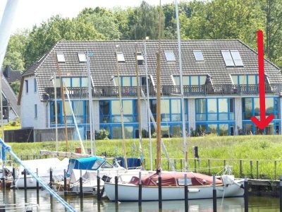 Ferienwohnung in direkter Schleilage mit weitem, unverbaubarem Blick.