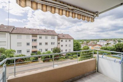 Neckarsulm: Wohnen über den Dächern – Balkon und Garage inklusive!