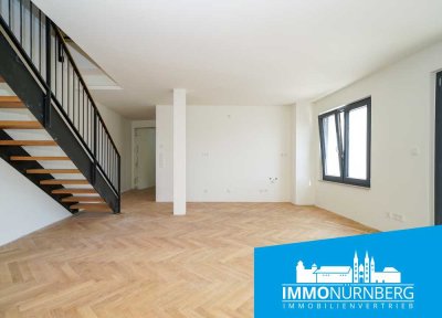 Stilvoll wohnen über 2 Etagen: Maisonette im sanierten Altbau