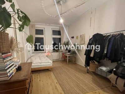 Tauschwohnung: Schöne Altbauwohnung im Flüsseviertel mit Balkon