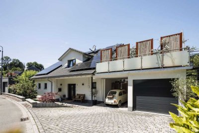 ARCHITEKTENTRAUM in Inzlingen: Luxus pur auf 203 m² mit 6 Zimmern, Dachterrasse, Whirlpool & Garage