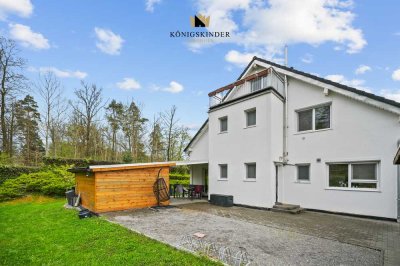 Modernes Familiendomizil – stilvolle Doppelhaushälfte für Familien in naturnaher Lage