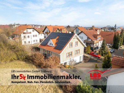 RESERVIERT! Natürlich wohnen -Schwedenhaus mit A+ Effizienz in ruhiger Feldrandlage