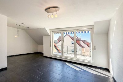 Zentral. Großzügig. Modern. - 3-Zimmer-Maisonettewohnung mit Balkon und 2 Tiefgaragenplätzen