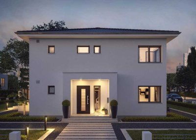 FamilyStyle 20.03 W – Großzügiges Wohnen unterm Walmdach, nachhaltig & energieeffizient!