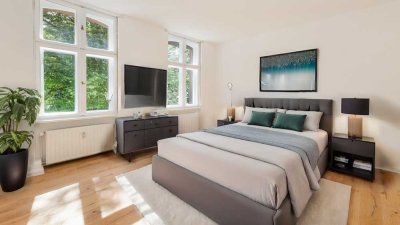 Provisionsfreier Erstbezug nach Sanierung: 5-Zimmer-Wohnung mit Balkon in ruhiger Lage