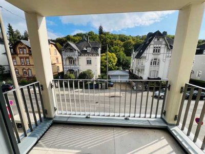 * BELLE - ETAGE * in WIESBADEN-SONNENBERG:  * NEUBAU-ERSTBEZUG * mit Aufzug, EKB, Garten & TG-Platz
