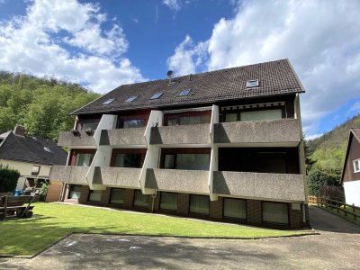 Ruhe und Erholung direkt am Wald - viel Wohnung für kleines Geld